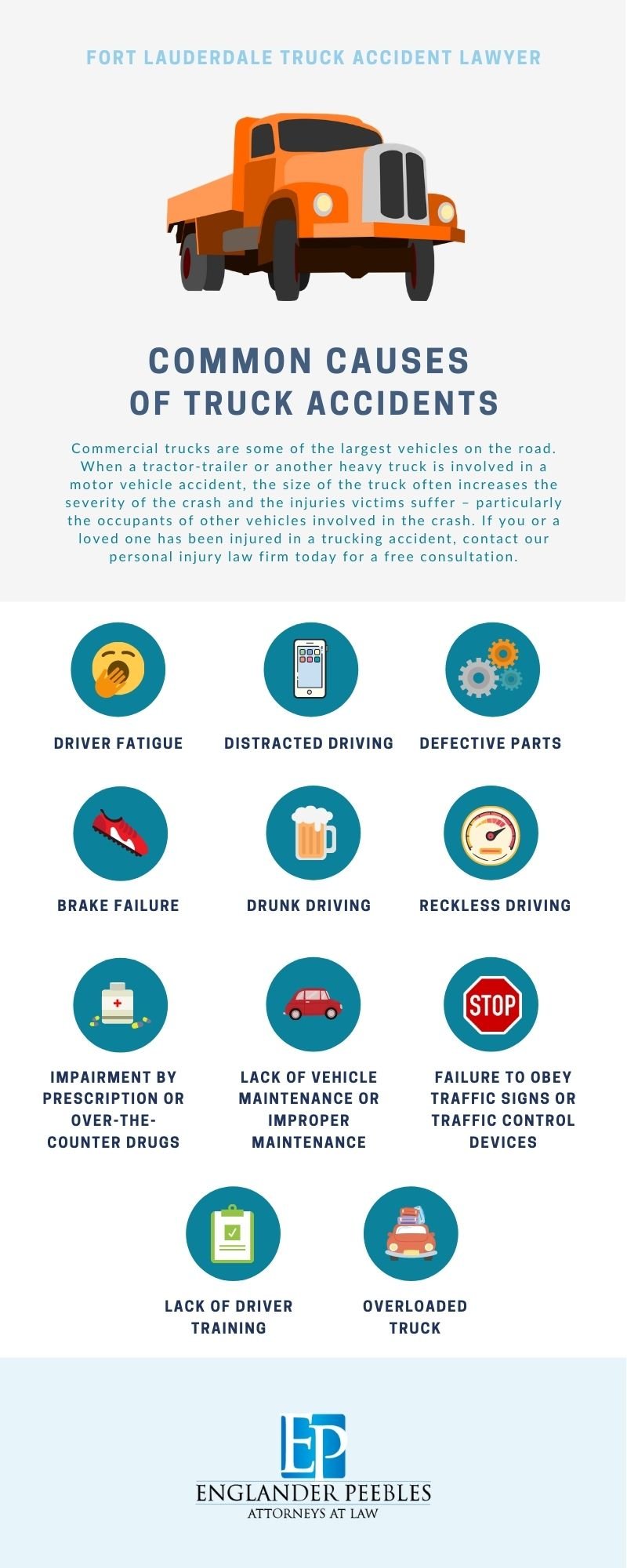 Fort Lauderdale Truck Accident Infographic
