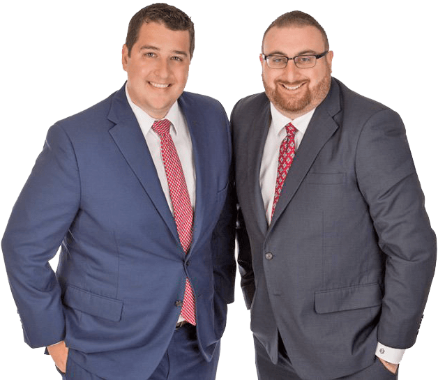 photo of attorneys Warren Peebles and Gary Englander