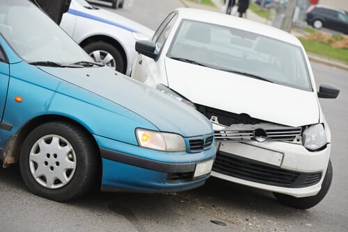 Failure to yield accident