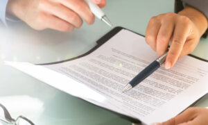 persons reviewing claim document