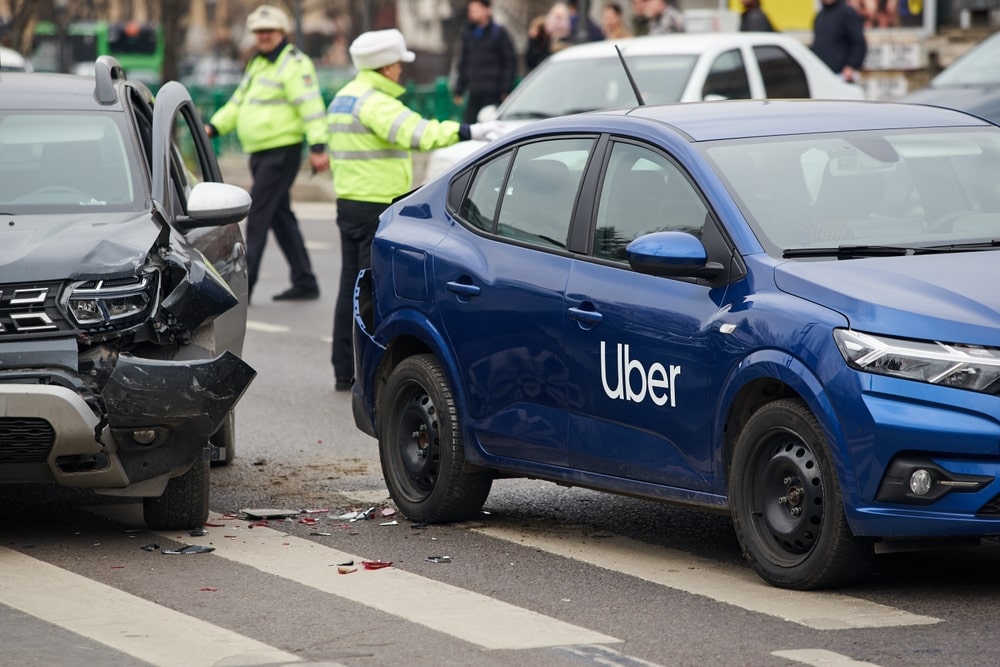 Two Light Vehicle Car Accident