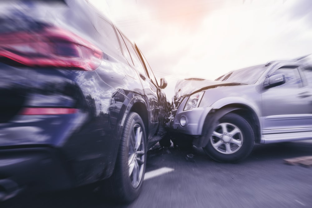 T-Bone Collision Between Two Cars